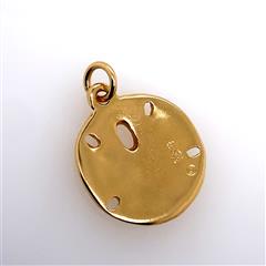 James Avery Sand Dollar 14K Yellow Gold Pendant (DG7191049) | eBay